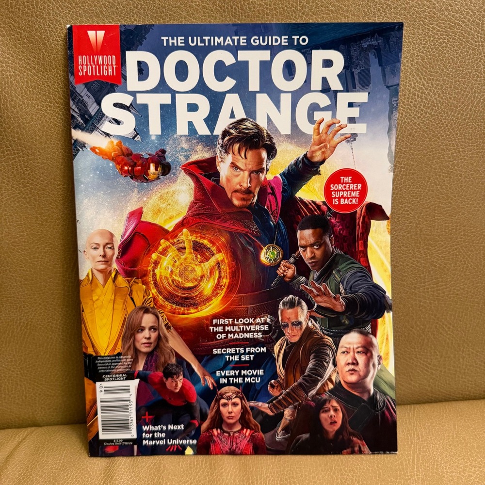 Hollywood Spotlight Ultimate Guide to Doctor Strange MCU Marvel Magazine 2022